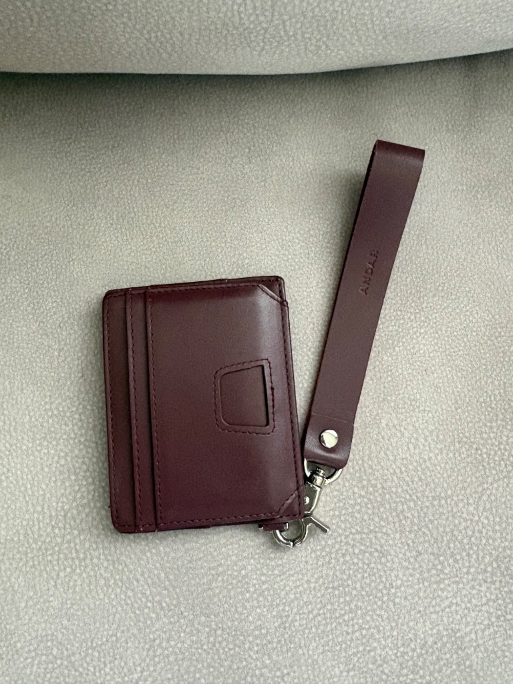 Andar Denner 2 wallet in Wild Cherry - Picture 4 of 5